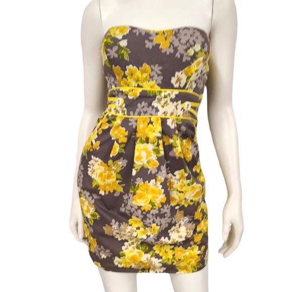 Trixxi Strapless Summer Dress size 3 - Picture 7 of 10